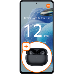 Xiaomi Redmi Note 12 Pro 5G Midnight Black + Xiaomi Redmi Buds 4 Pro Midnight Black