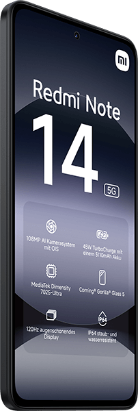 Xiaomi Redmi Note 14 5G Midnight Black #4