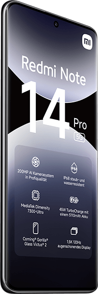 Xiaomi Redmi Note 14 Pro 5G Midnight Black #4