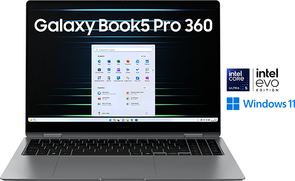 Samsung Galaxy Book5 Pro 360 Moonstone Gray + D-Link Mobile Router DWR-932