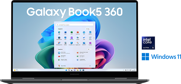 Samsung Galaxy Book5 360 Moonstone Gray + D-Link Mobile Router DWR-932