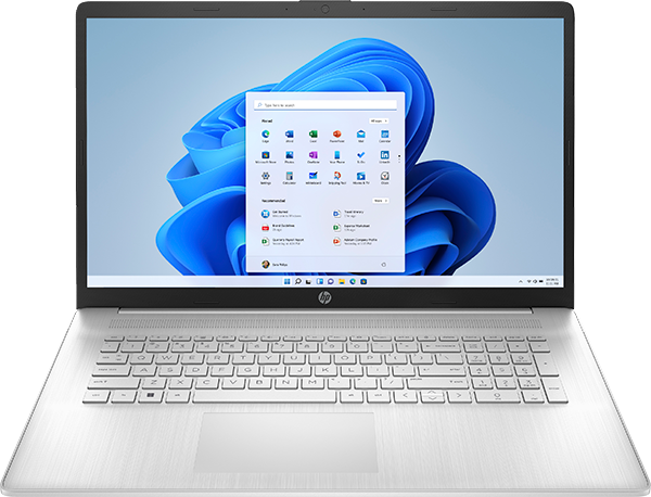 HP Laptop 17-cp2637ng Natural Silver