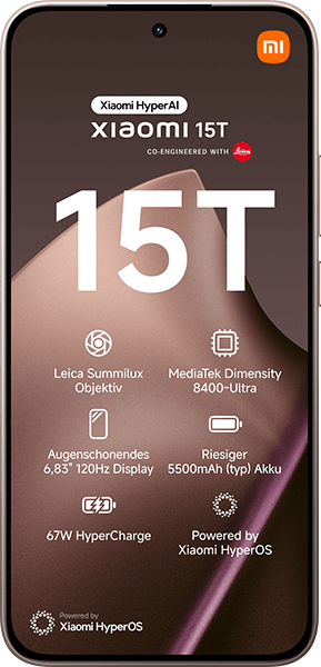 Xiaomi 15T Rose Gold