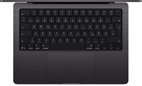 Apple MacBook Pro M5 14 512GB Space Schwarz + D-Link Mobile Router DWR-932