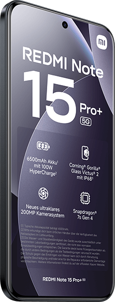 Xiaomi REDMI Note 15 Pro+ 5G 256GB Black #4