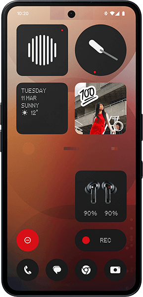 Nothing Phone (3a) 128GB Schwarz + Nothing CMF Buds Dark Grey