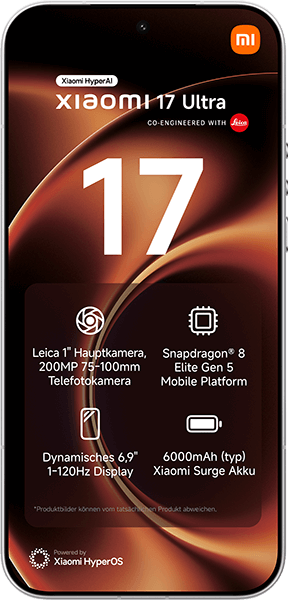 Xiaomi 17 Ultra 512GB White