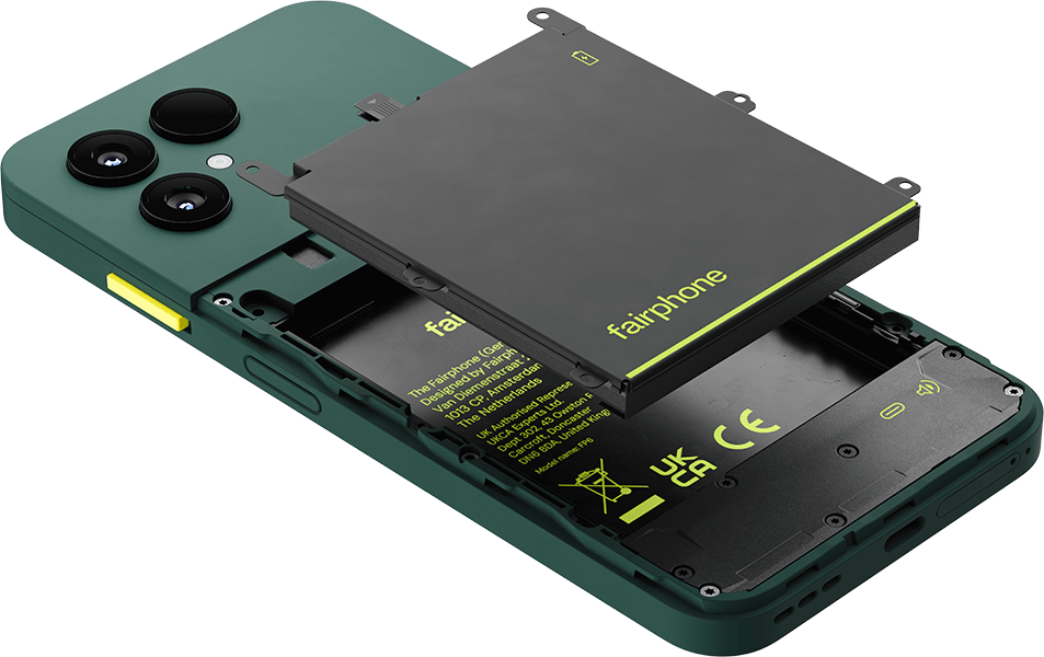Fairphone 6 256GB Forest Green + Fairphone Fairbuds Schwarz #7
