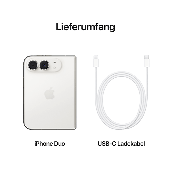 Apple iPhone Duo 256 GB Sternenweiß #4