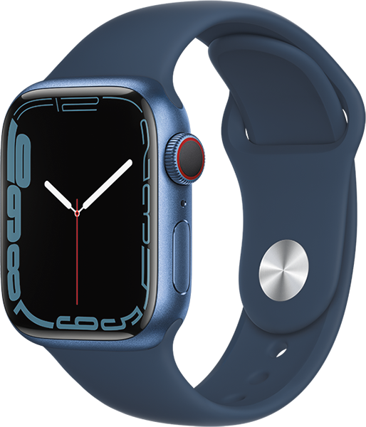 Apple Watch S7 GPS+Cell 41mm Blau