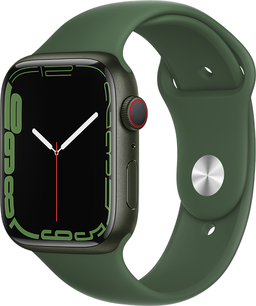 Apple Watch S7 GPS+Cell 45mm Grün