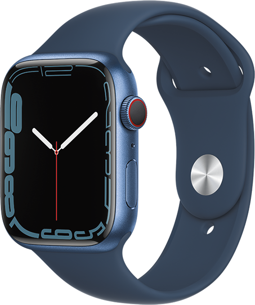 Apple Watch S7 GPS+Cell 45mm Blau